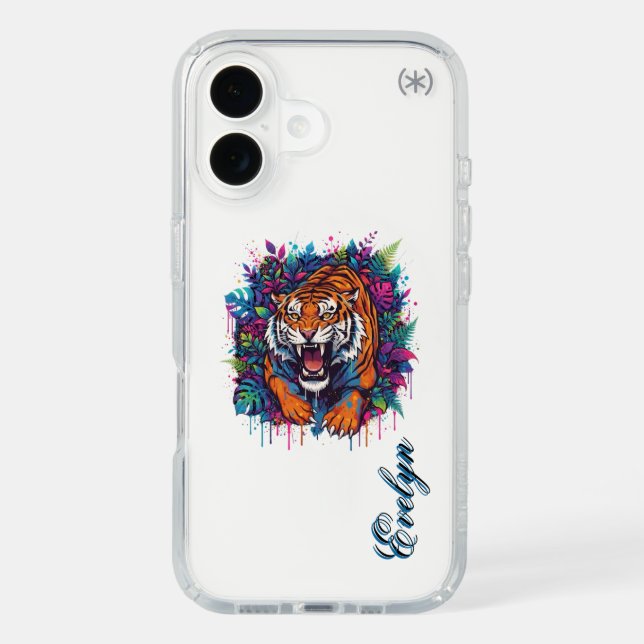 Tiger Speck iPhone Case (Front)