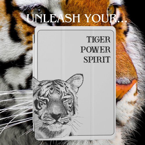 Tiger Spirit Animal Original Art iPad Air Cover