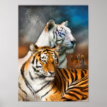 Tiger Spirit Fine Art Poster/Print Poster