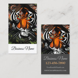 Tiger Stare Business Card