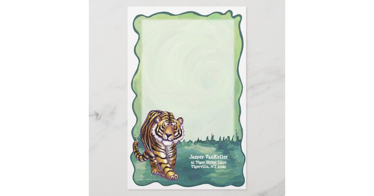 Tiger Stationery | Zazzle.com