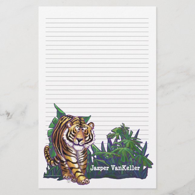 Tiger Stationery (Front)
