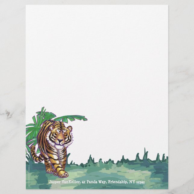 Tiger Stationery (Front)