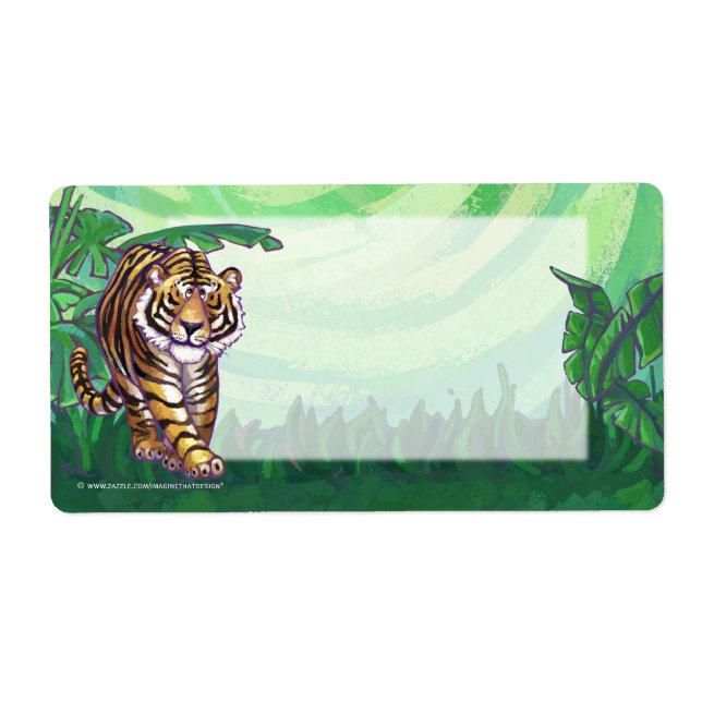 Tiger Stationery Label (Front)