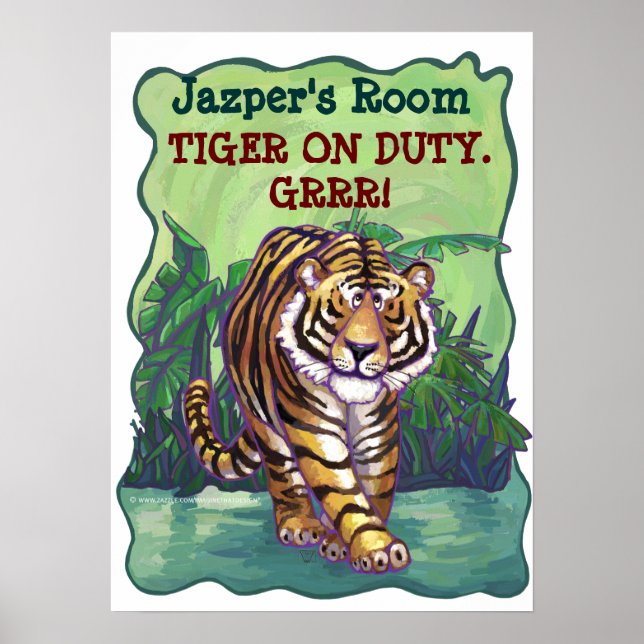 Tiger Stationery Poster (Front)