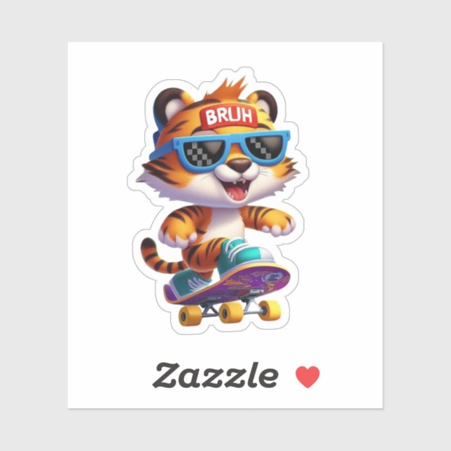 Tiger  sticker (Sheet)