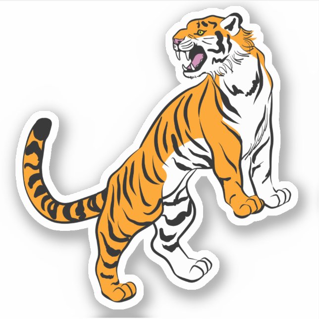 Tiger Sticker (Front)