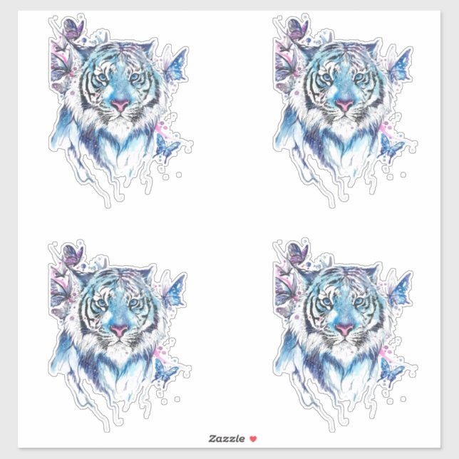 Tiger Sticker (Sheet)