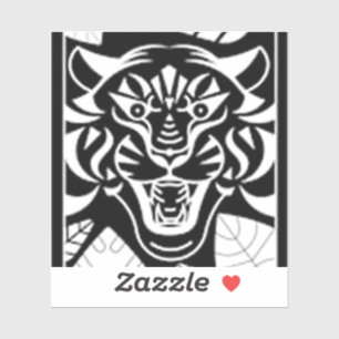 tiger sticker