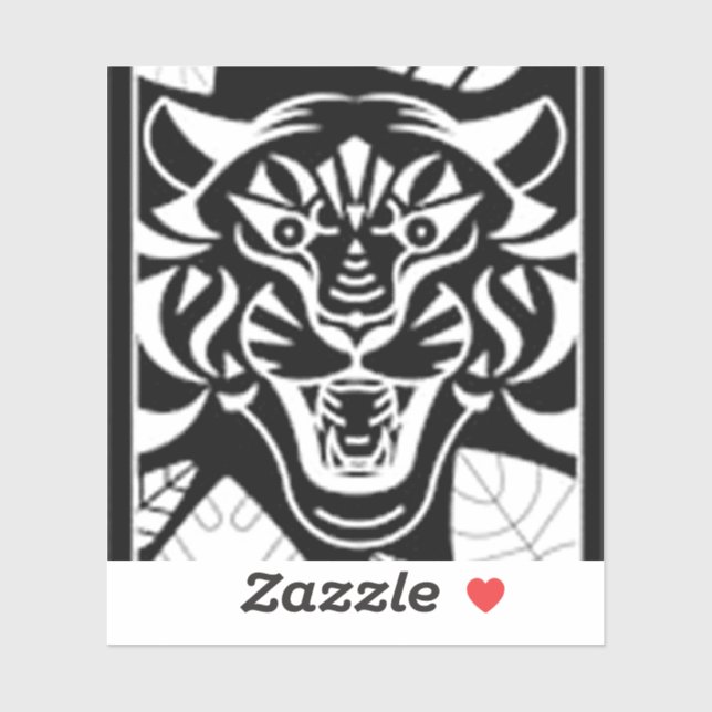tiger sticker (Sheet)