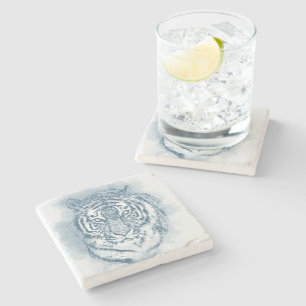 tiger stone coaster