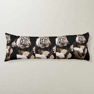 Tiger Strings – Elegant Musical Art Body Pillow