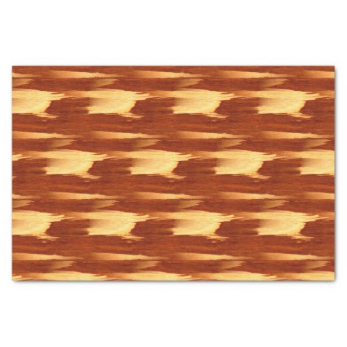 Tiger Stripe Bamboo Wood Grain Look Tissue Paper