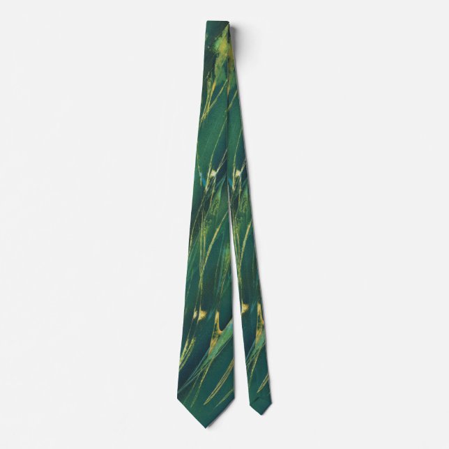 Tiger Stripe Camouflage Neck Tie (Front)