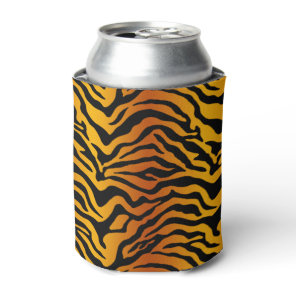 Tiger stripe can cooler