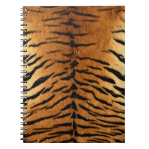 Tiger Stripe Fur Print Notebook