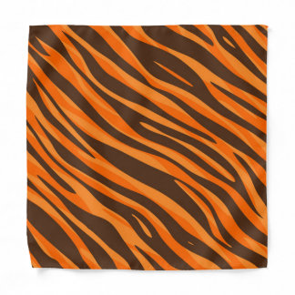 Tiger Stripe Orange Cincinnati Ohio Bandana