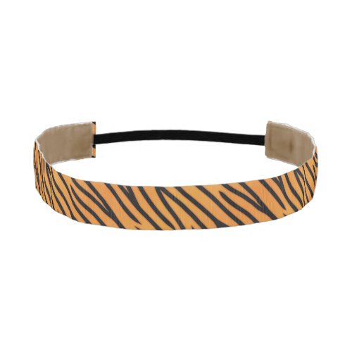 Tiger Stripe Pattern Athletic Headband