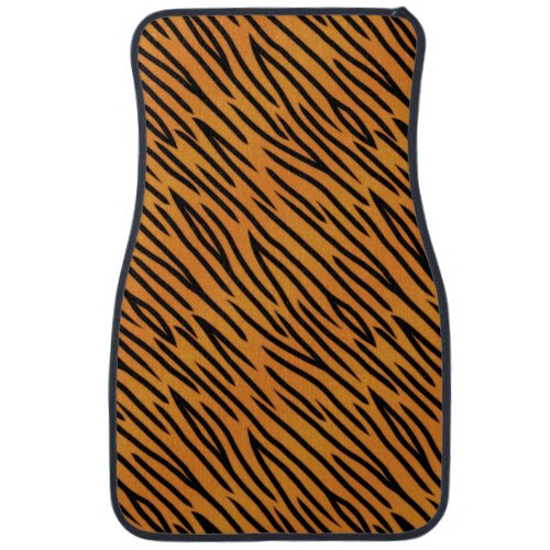 Tiger Stripe Pattern Car Mat