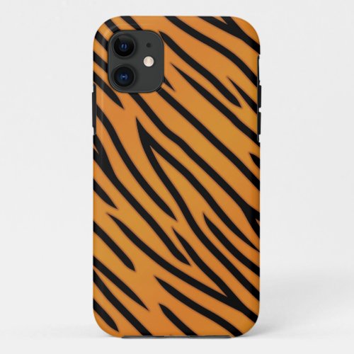 Tiger Stripe Pattern iPhone 11 Case