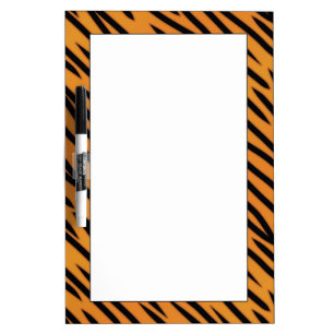 Tiger Stripe Pattern Dry Erase Board
