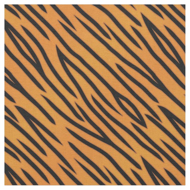 Tiger Stripe Pattern Fabric (Close Up)