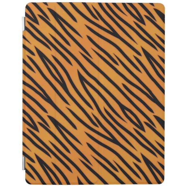 Tiger Stripe Pattern iPad Smart Cover (Front)