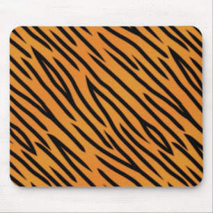 Tiger Stripe Pattern Mouse Pad