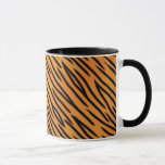 Tiger Stripe Pattern Mug