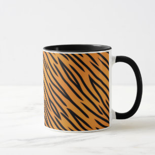 Tiger Stripe Pattern Mug