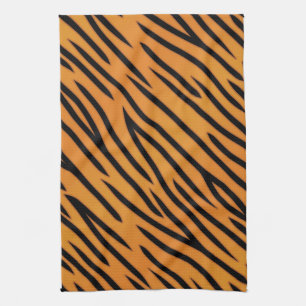 Tiger Stripe Pattern Towel