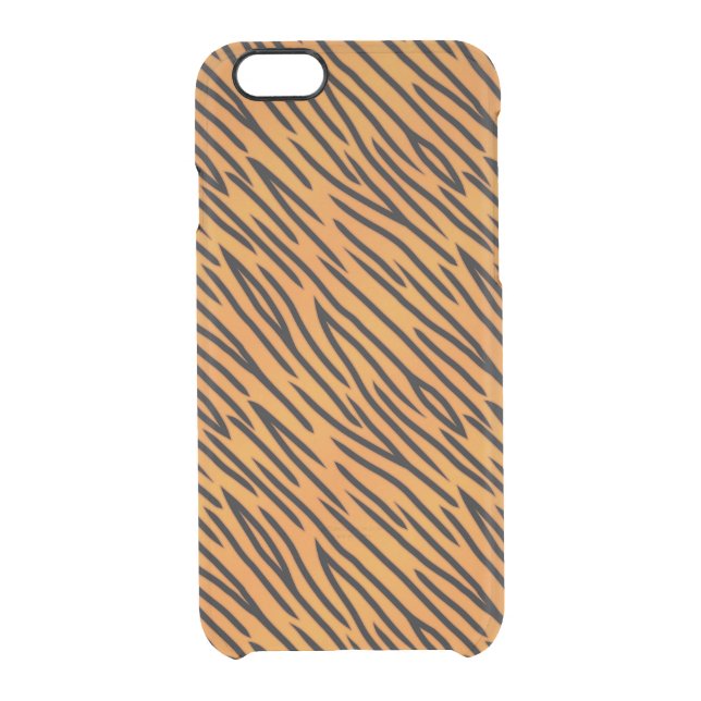 Tiger Stripe Pattern Uncommon iPhone Case (Back)