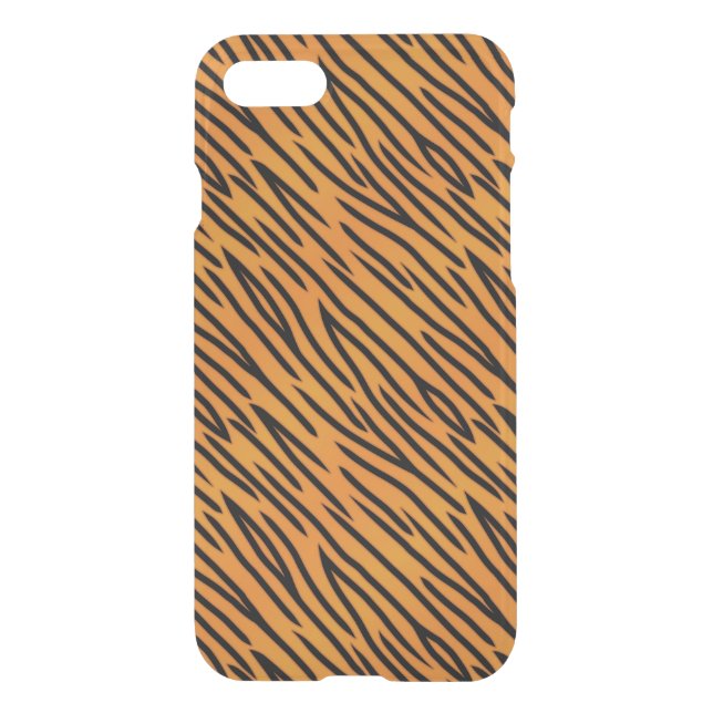 Tiger Stripe Pattern Uncommon iPhone Case (Back)