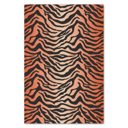 Tiger stripe tissue paper