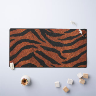 Tiger Stripe Wild Pattern Desk Mat
