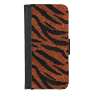 Tiger Stripe Wild Pattern iPhone 8/7 Wallet Case