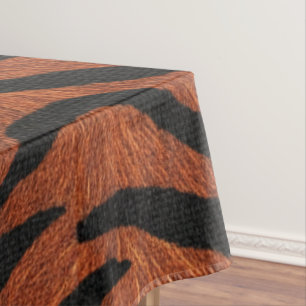 Tiger Stripe Wild Pattern Tablecloth