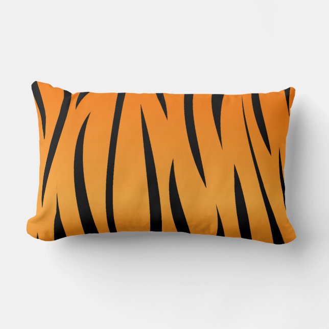 Tiger Stripes 2 Lumbar Pillow (Front)