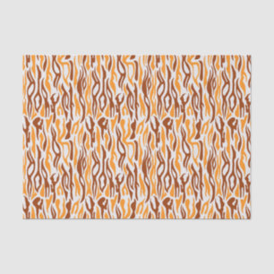 Tiger Stripes Abstract Pattern Tissue Paper