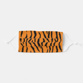 TIGER STRIPES ADULT CLOTH FACE MASK (Front, Folded)