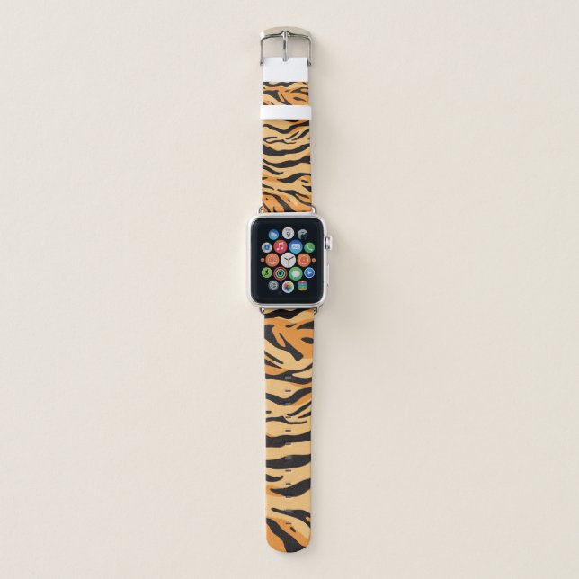 Tiger Stripes Apple Watch Band (Front)
