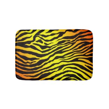 Tiger Stripes Bath Mat by CBgreetingsndesigns at Zazzle