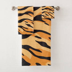 Tiger Stripes Bath Towel Set