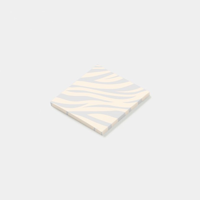 Tiger Stripes black Orange Wild Animal skin patter Post-it Notes (Angled)