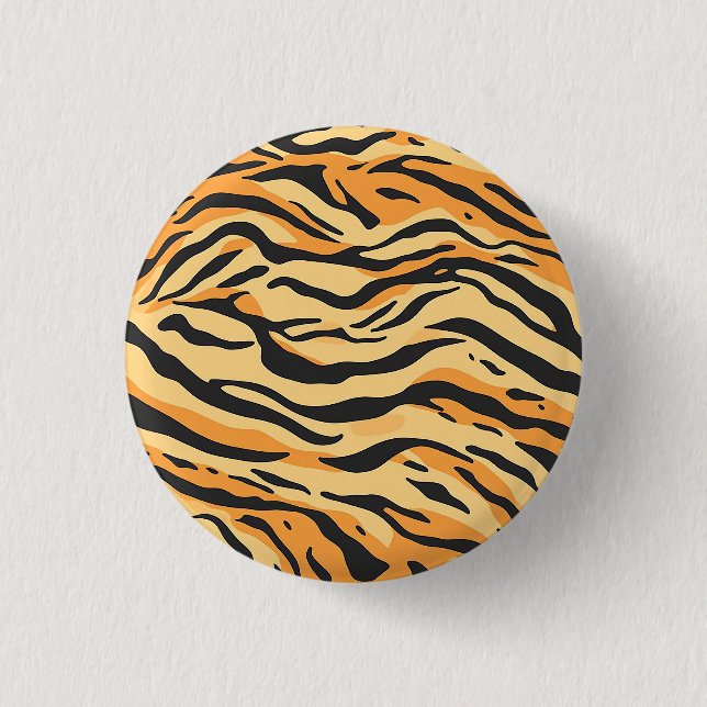 Tiger Stripes Button (Front)