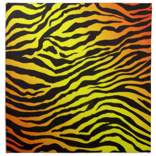 Tiger Stripes Cloth Napkin