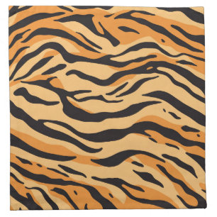 Tiger Stripes Cloth Napkin