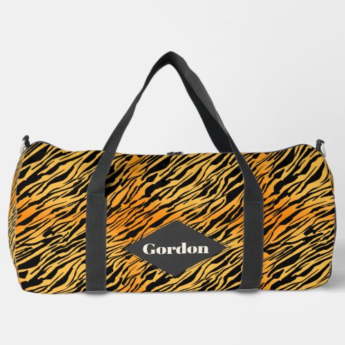 Tiger Stripes Duffle Bag