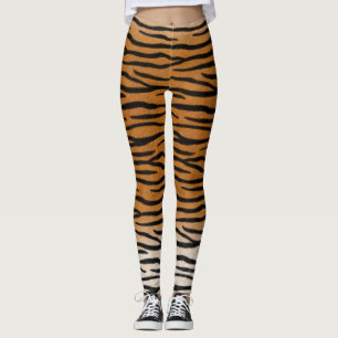 Tiger Stripes Exotic Animal Leggings