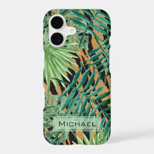 Tiger Stripes Jungle Camouflage Personalised iPhone 17 Case